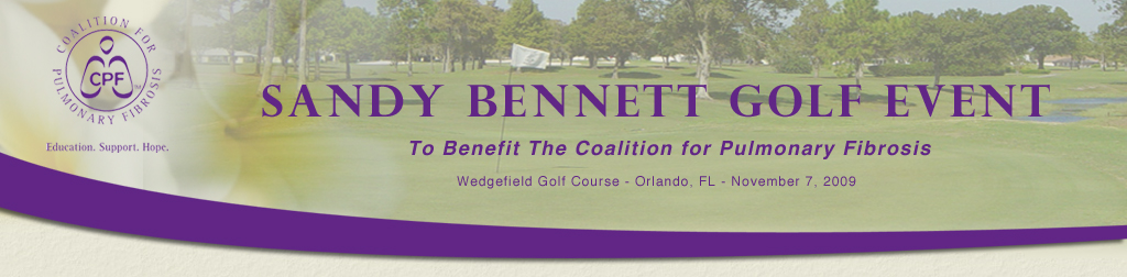 Sandy Bennett Golf Event